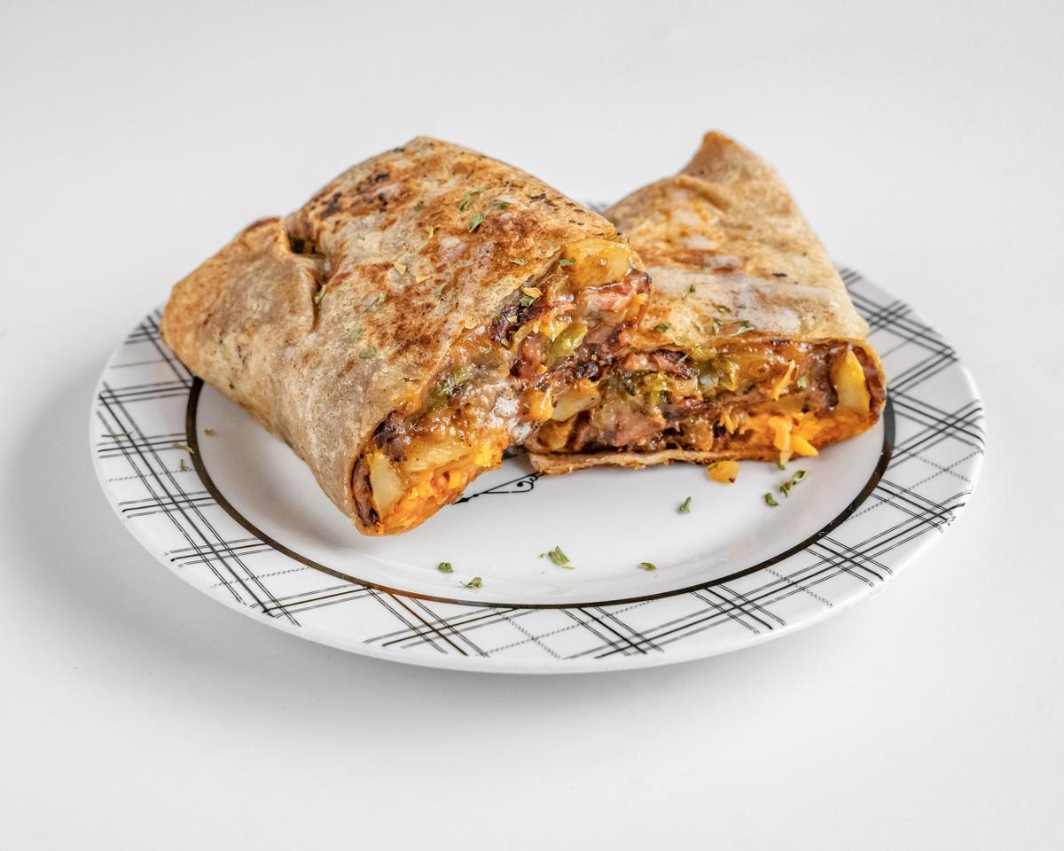Breakfast burrito.